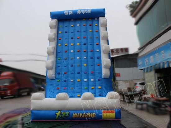 inflatable climbing wall