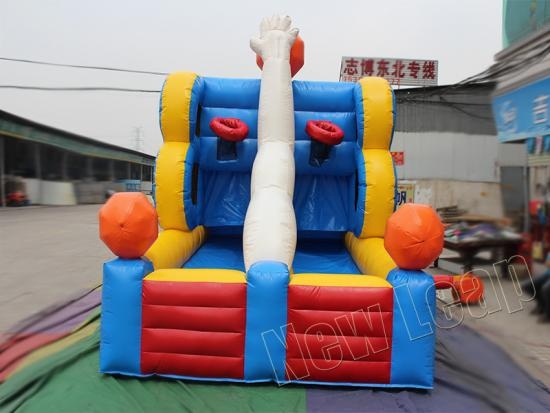 inflatable basketball game