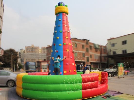 inflatable climbing wall