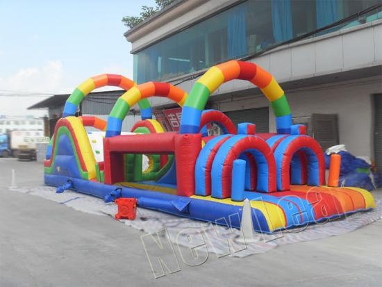 Inflatable obstacle course