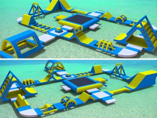 wake park inflatable