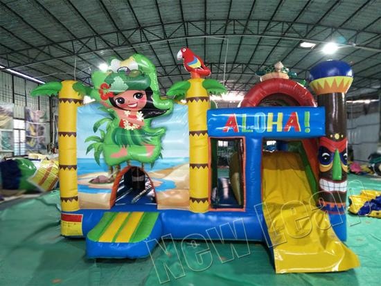 Inflatable bouncy castle