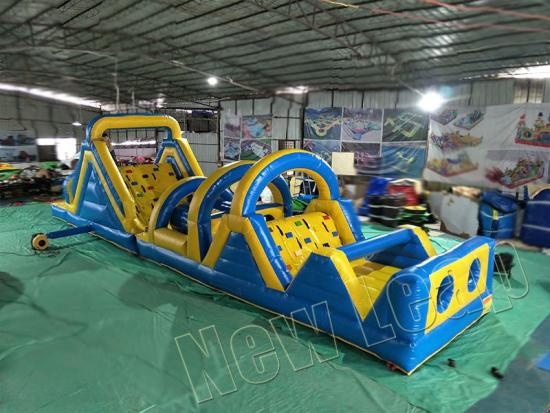 inflatable obstacle running