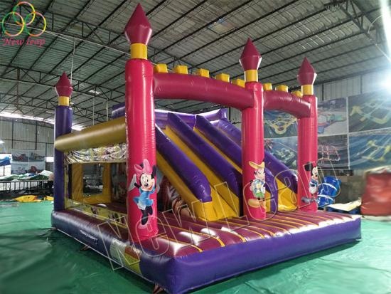 Inflatable bouncy castle