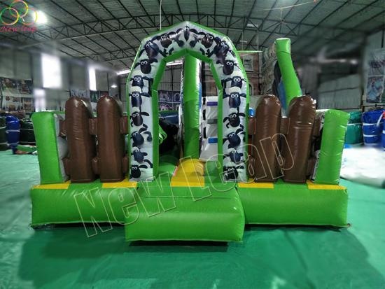 inflatable bounce house combo
