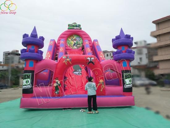 Inflatable slide