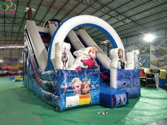 Inflatable slide