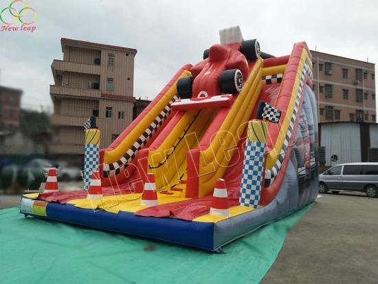 Inflatable slide