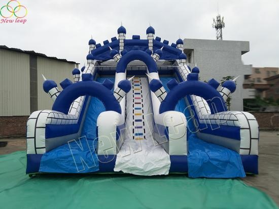 china inflatable dry slide