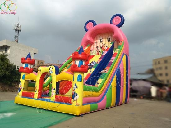 mickey inflatable slide