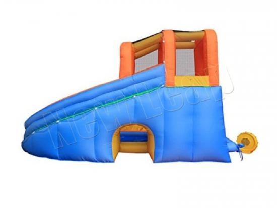 garden inflatable water slide pool