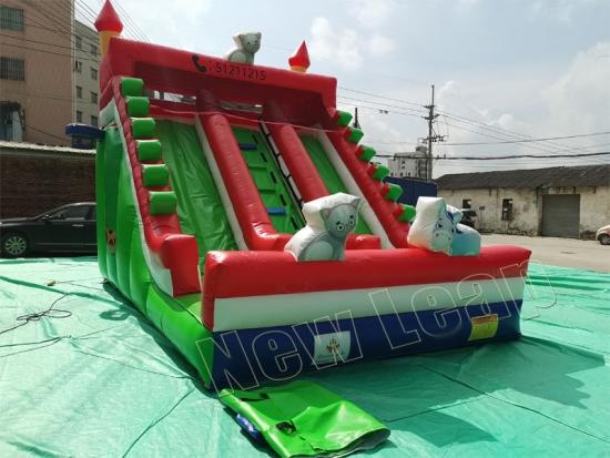 china inflatable dry slide