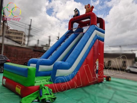 factory inflatable dry slide