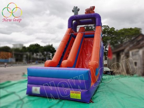 factory inflatable dry slide