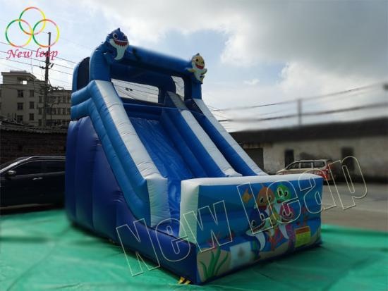 factory inflatable dry slide