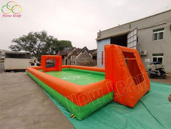 Inflatable football field