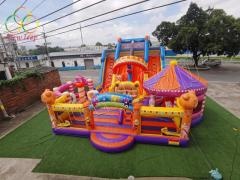  Inflatable Bounce House Slide Obstacle Course