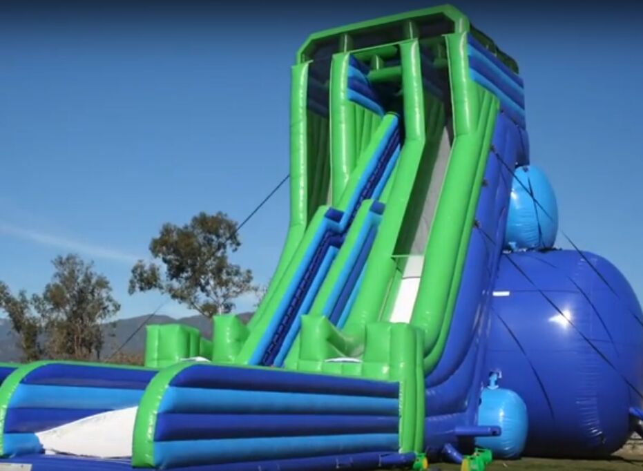 inflatable sky slide